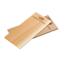 Laden Sie das Bild in den Galerie-Viewer, Grillplanken aus Holz Zeder