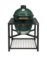 Laden Sie das Bild in den Galerie-Viewer, BIG GREEN EGG - Large mit Untergestell incl. Schwenkrollen-Set