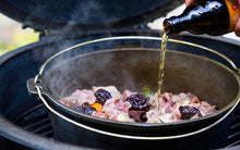 Laden Sie das Bild in den Galerie-Viewer, Grill-Wok aus Kohlenstoffstahl - XLarge, Large - Ø40 cm